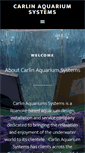 Mobile Screenshot of carlinaquariums.com
